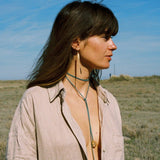 SAND NECKLACE BLUE