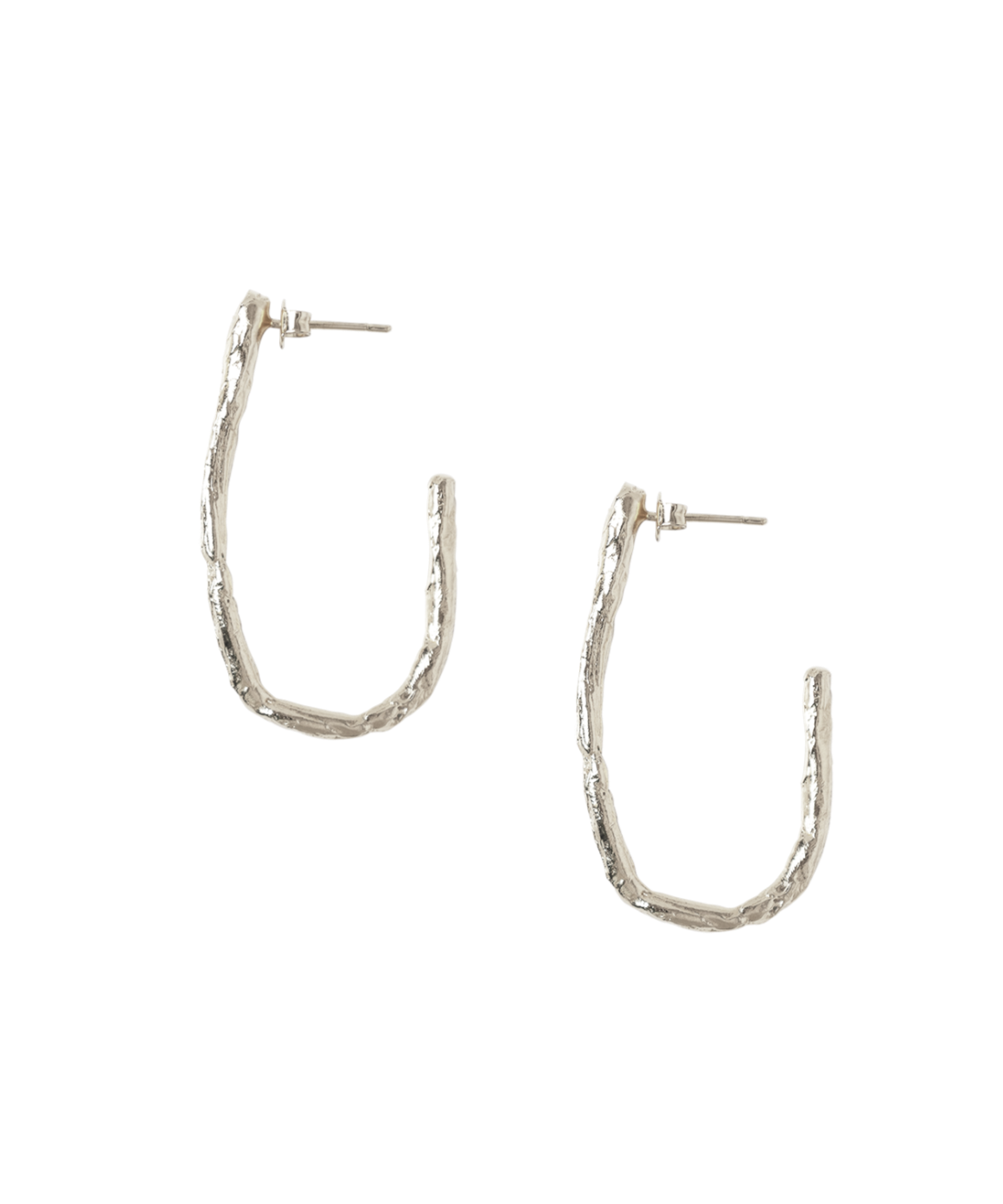 Handmade silver earrings