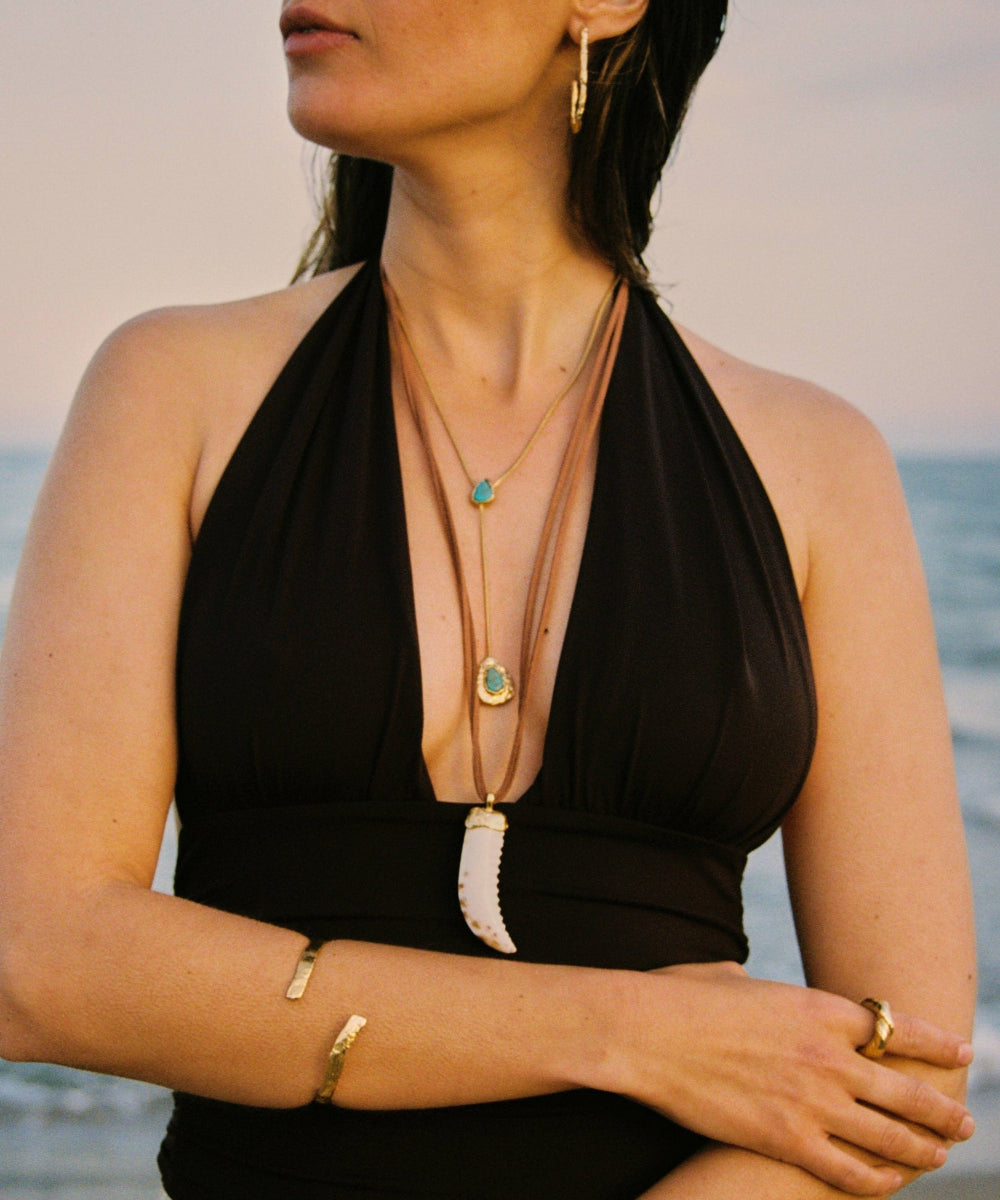 Handmade gold-plated bracelet