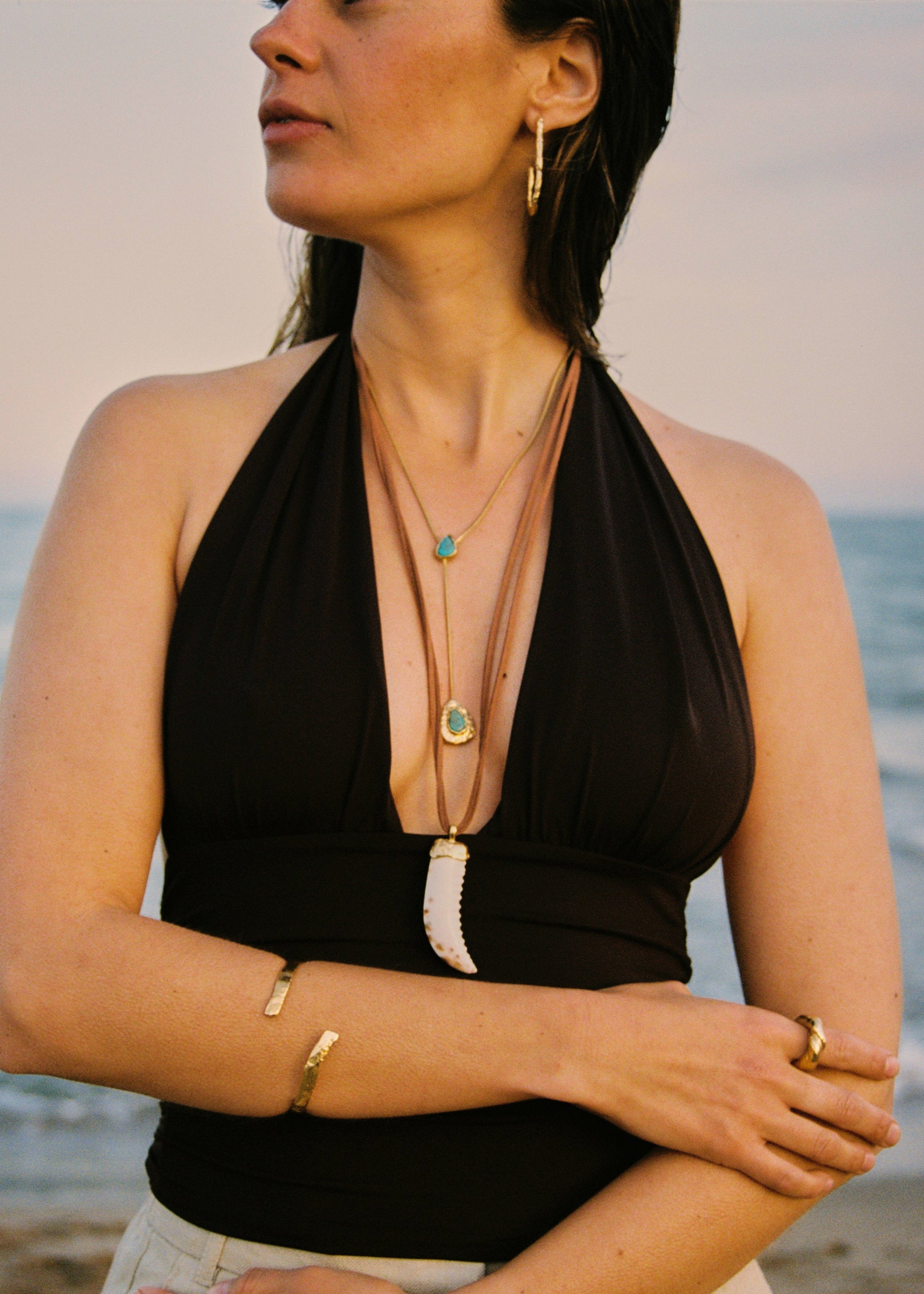 Handmade gold-plated bracelet