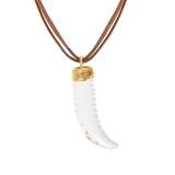 COLLAR CAURI HORN