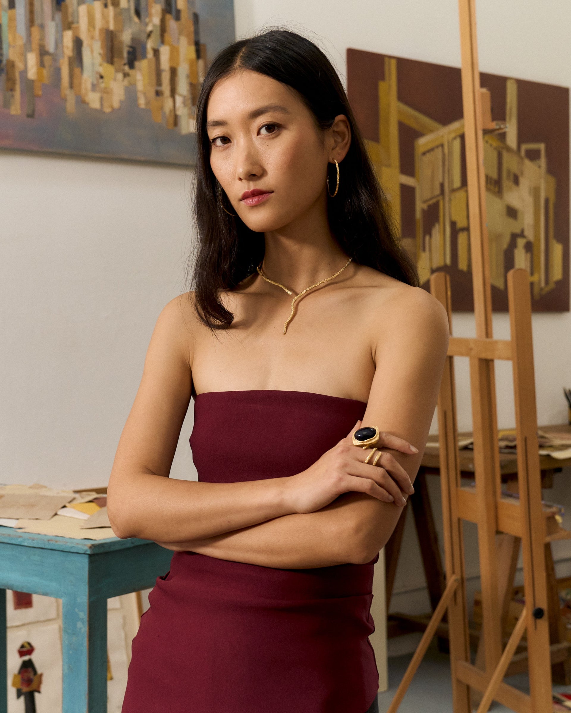 Jewlery handcrafted in Barcelona. Gasset choker