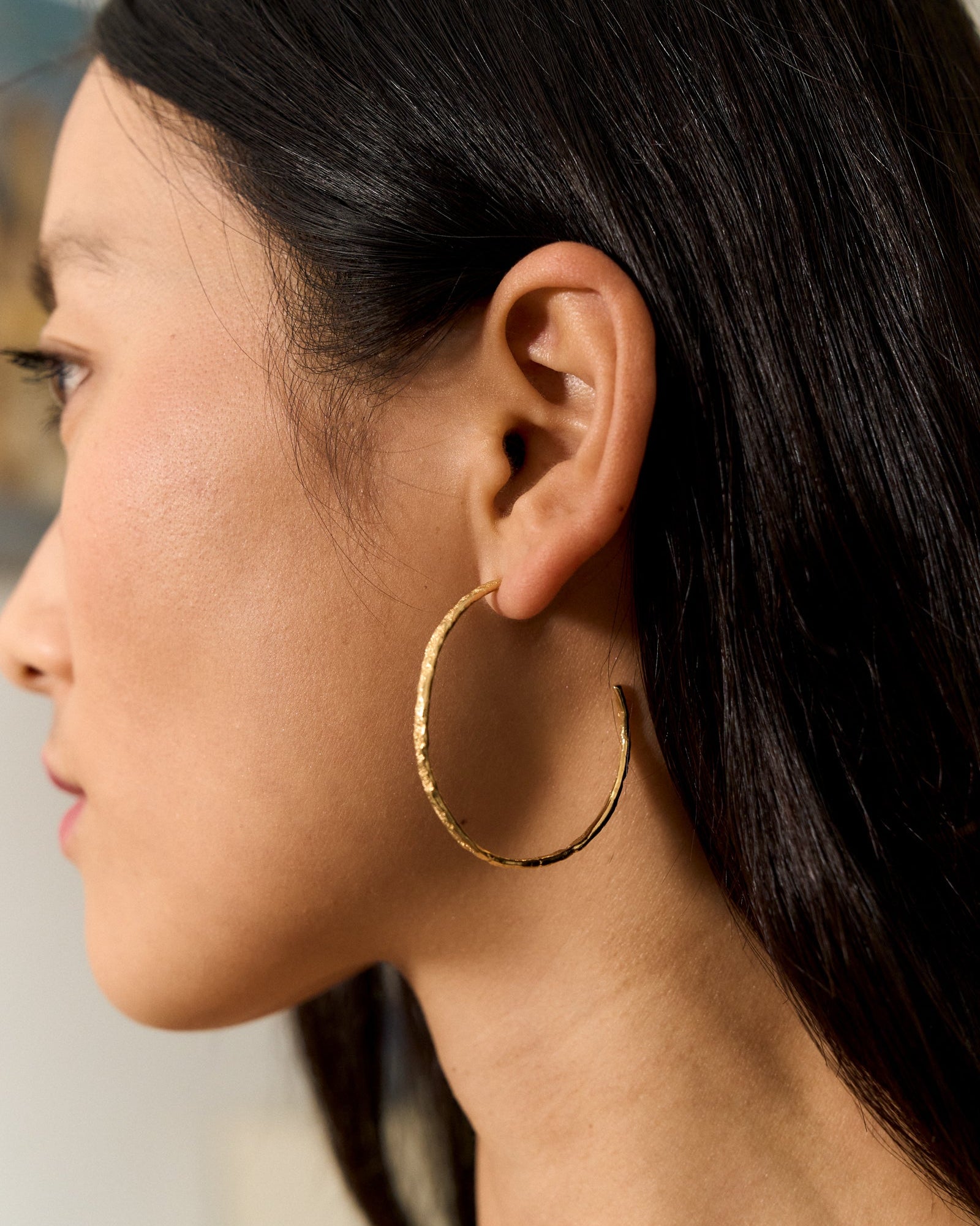 Handcrafted jewelry in Barcelona. Georgia earrings.