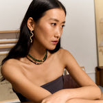 Berthe earrings. Handcrfated jewelry.