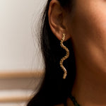 Berthe earrings. Handcrfated jewelry.