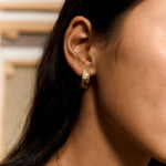 Jewelry handcrafted in Barcelona. Tarsila earrings.