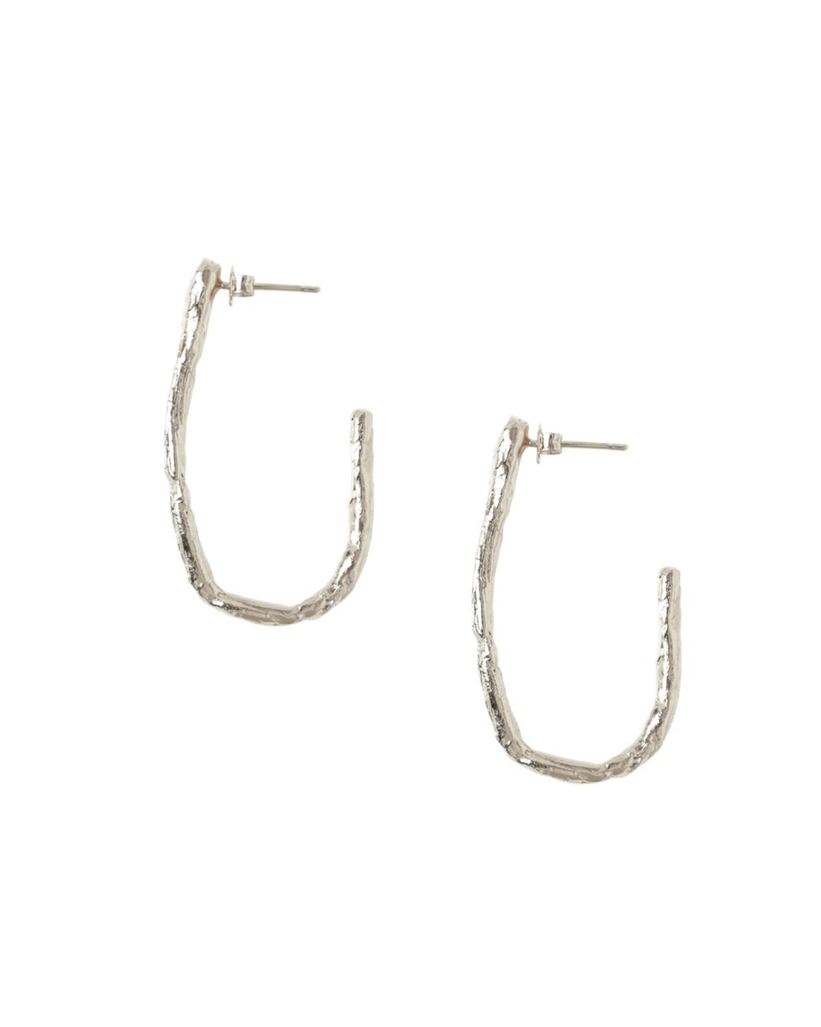 Handmade silver earrings